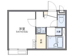 レオパレスカサブランカⅡの間取り画像