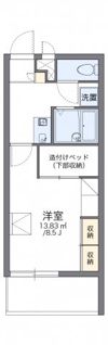 レオパレス三原3丁目の間取り画像