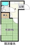 スカイコーポの間取り画像