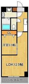 堺町センタービルの間取り画像