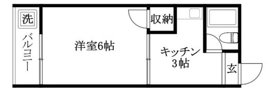 山本アパートの間取り画像