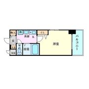 エスリード新梅田の間取り画像