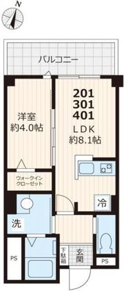 GARAGIA ガレージアの間取り画像