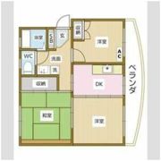 興津ハイツの間取り画像