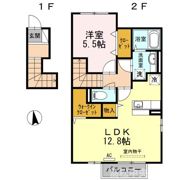 グランツ松島Dの間取り画像