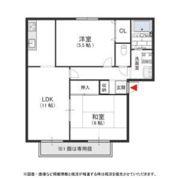 クィーンズ ヒル Gの間取り画像