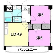 メゾン越智の間取り画像