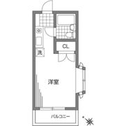 クレセントハイムの間取り画像
