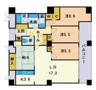 アトモスももちの間取り画像