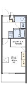 レオパレスカサ エスペランサの間取り画像