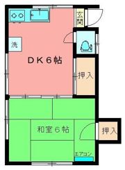 小堀荘の間取り画像
