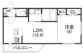 エスポワール門の間取り画像