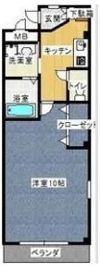 アヴァンセの間取り画像