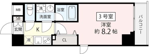 ペルル亀戸の間取り画像