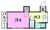 湯渡ハイツ（湯渡町5）の間取り画像