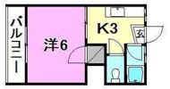 湯渡ハイツ（湯渡町5）の間取り画像