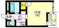 ヴィラ栄町の間取り画像