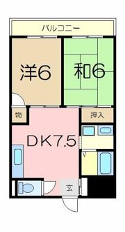 グリーンエースの間取り画像