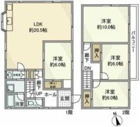 桜が丘戸建の間取り画像