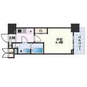 レジュールアッシュ塚本の間取り画像