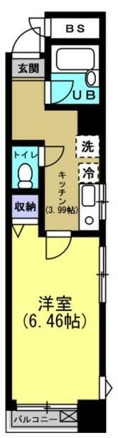 D．1中河原の間取り画像