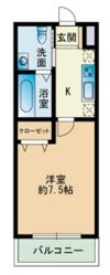 クウィーンズ昭代の間取り画像