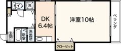 プレイス十日市の間取り画像