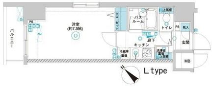 フェニックス横濱関内BAY GAIAの間取り画像