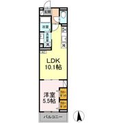 Dアセット栄町の間取り画像