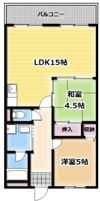 八坂一番館の間取り画像
