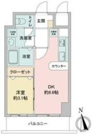 La Douceur今池の間取り画像