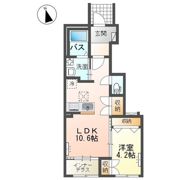 仮）阿見町阿見新築アパートの間取り画像