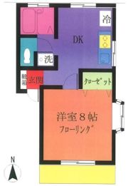 石川コーポⅢの間取り画像