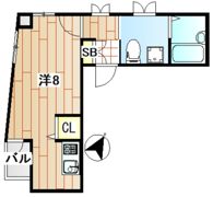 ミカローズの間取り画像