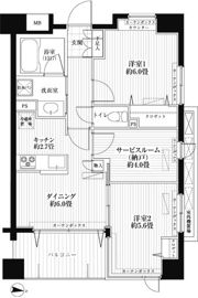リベルタ港北の間取り画像