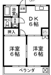 コーラルハイツの間取り画像