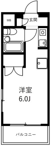 KOGANEI CRYSTAL MANSIONの間取り画像