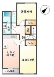 ルート3ヒルズの間取り画像