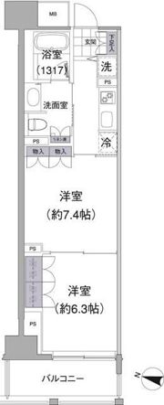 アビティ目黒の間取り画像