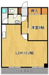 ディアライフ赤坂の間取り画像