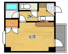 エステート三滝の間取り画像