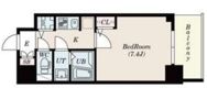 S-RESIDENCE江坂Eminenceの間取り画像