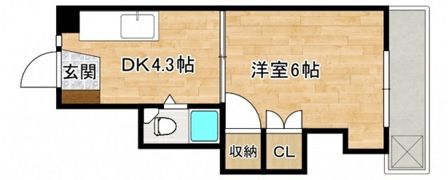 柳川ビルの間取り画像