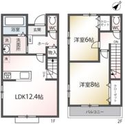 FアネックスⅡの間取り画像