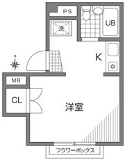 カーサいずみの間取り画像