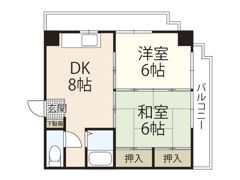 SKビル河原町の間取り画像
