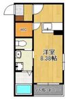 BRAVE BASE 神正町 A棟の間取り画像