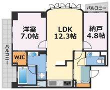 エスリード西本町の間取り画像