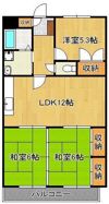 クラウンハイム若園の間取り画像