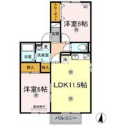 リバーパーク C棟の間取り画像